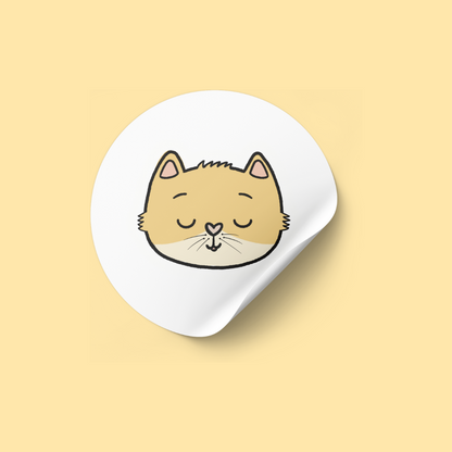 Cute Cat Sticker