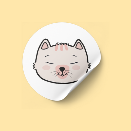 Cute Cat Sticker